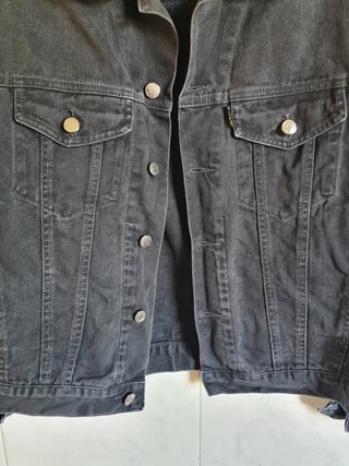 Chaqueta vaquera Pepe Jeans, color negro, talla M