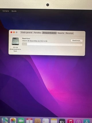 MacBook Air 2017 Plata 256GB i5 8GB RAM