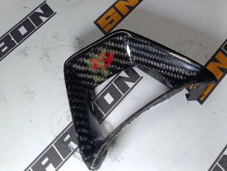 Moldura de volante Seat FR em carbono
