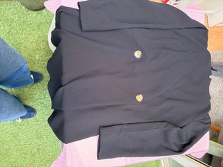 Vestido negro manga larga