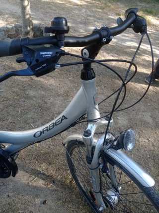 Bicicleta Orbea Mujer Plata