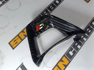 Moldura de volante Seat Cupra em carbono