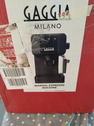 Cafetera Gaggia Negra