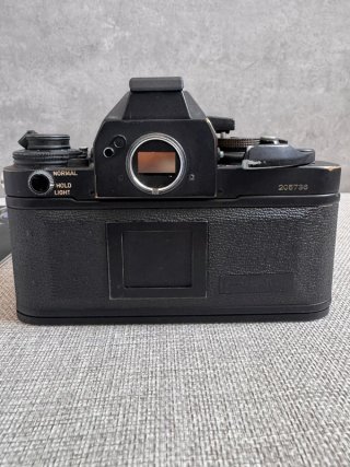 Canon F-1N + objetivo Canon FD 50mm f1.4 + bolsa