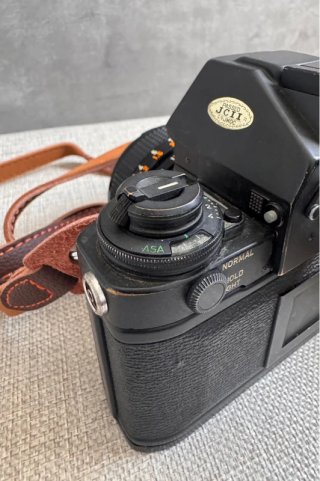Canon F-1N + objetivo Canon FD 50mm f1.4 + bolsa