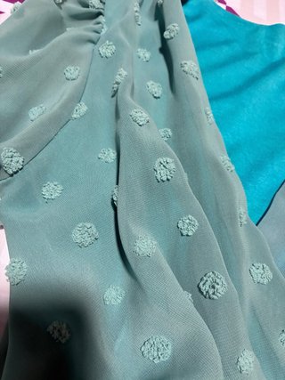 Body blusa cruzada con lunares