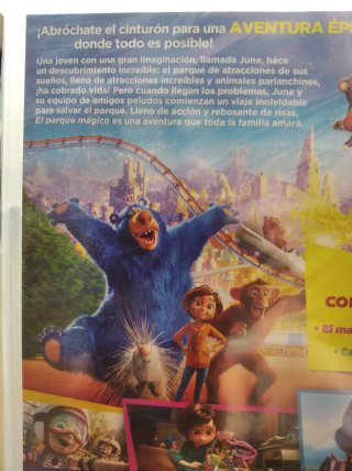 DVD El Parque Mágico (Español)