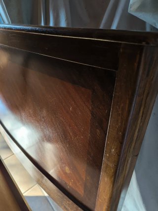 Cabecero de cama de madera