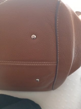 Bolso de piel Camel PG