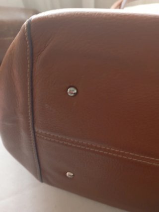 Bolso de piel Camel PG