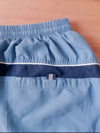 Bañador azul deportivo