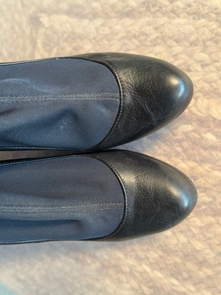Botines tacón plataforma negros talla 37