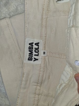 Pantalón Bimba y Lola beige