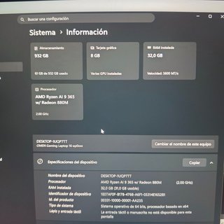 HP OMEN 16-ap0019ns Gaming Laptop 16