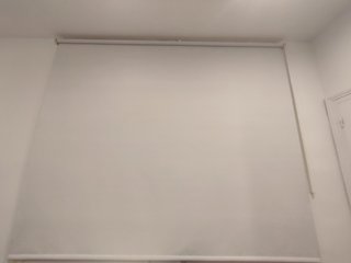 Estor opaco blanco Ikea Fridans