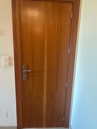 Puerta madera cerezo