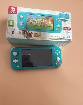 Nintendo Switch Lite Verde + Animal Crossing