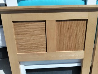 2 cabeceros de cama de 90cm madera
