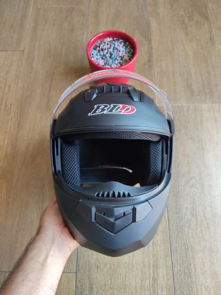 Casco Moto Talla L Negro Unisex
