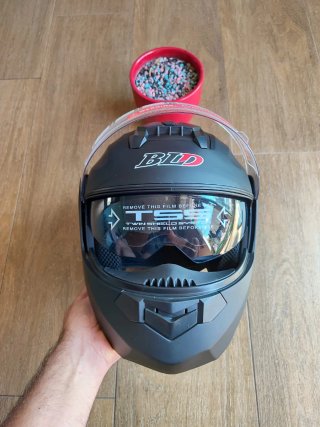 Casco Moto Talla L Negro Unisex