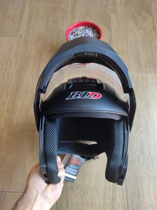 Casco Moto Talla L Negro Unisex