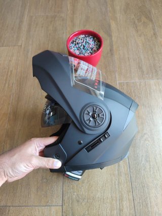 Casco Moto Talla L Negro Unisex