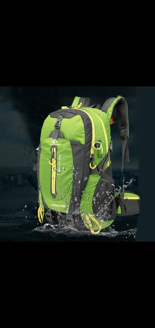 Mochila 40L Senderismo y Camping. Nueva