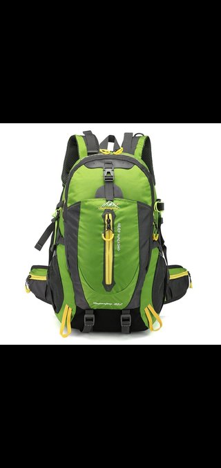 Mochila 40L Senderismo y Camping. Nueva