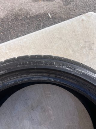 4 neumaticos bridgestone potenza sport llanta 18