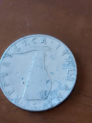 5 Lire 1953 Delfino