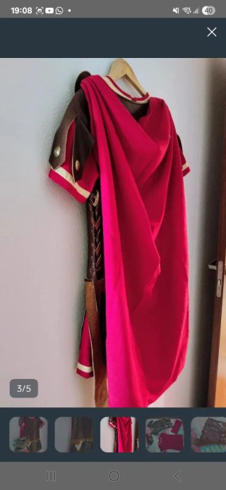 Traje Romano Arde Lucus Talla Única