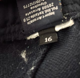 Pantalón corto Real Sociedad talla 16