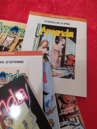 Collezione fumetti Amanda.