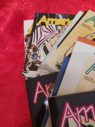 Collezione fumetti Amanda.