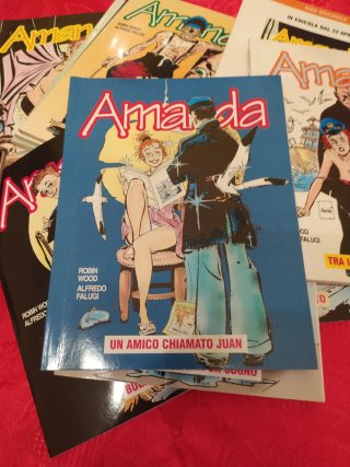 Collezione fumetti Amanda.