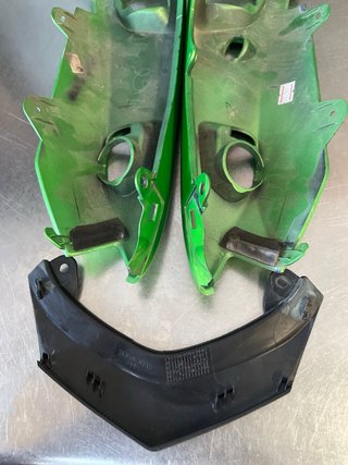 Carenado Kawasaki ER6N 2016 Verde