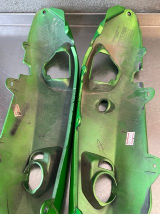 Carenado Kawasaki ER6N 2016 Verde