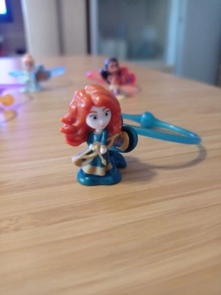 Lote 6 Pulseras Kinder Joy Princesas Disney