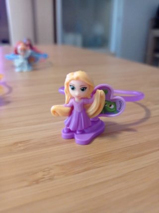 Lote 6 Pulseras Kinder Joy Princesas Disney