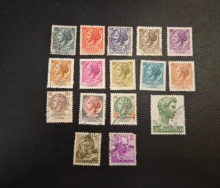 Lote Sellos Italia República Italiana