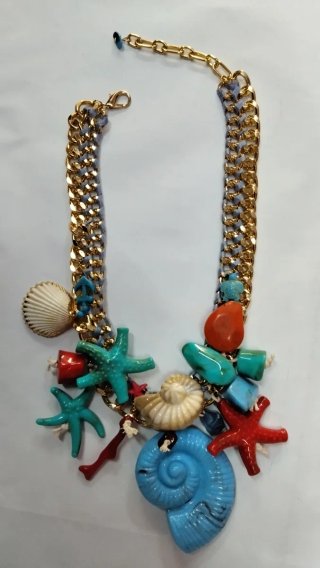 Collana Stelle Marine e Conchiglie