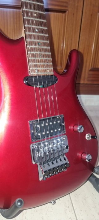 Ibanez JS24P Joe Satriani renovada