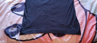 Camiseta Fruit of the Loom . Ibiza. Negra .Talla M