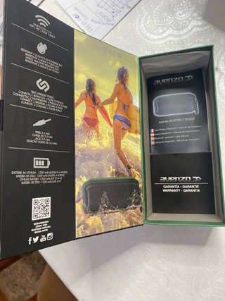 Altavoz Bluetooth Avenzo AV-SP3002BG Portátil