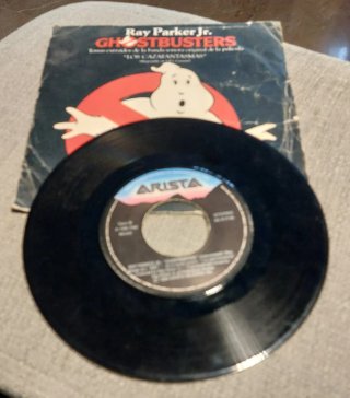 Vinilo 45 RPM Ghostbusters Ray Parker Jr.