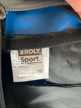 Mochila azul con logo TXAKO