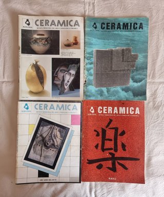 Lote 4 Revistas CERÁMICA (6, 7, 18, 21)