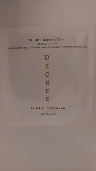 Mascarilla Ojos Decree SOS Revitalising