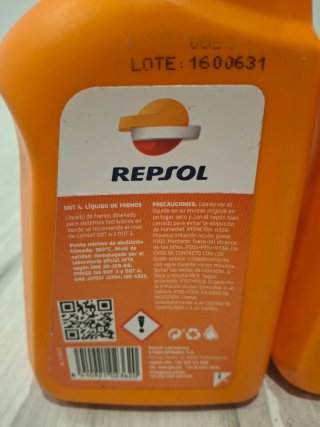 Líquido de frenos Repsol Moto DOT4
