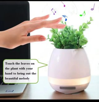 Maceta Inteligente VOZZISQUE con Altavoz
